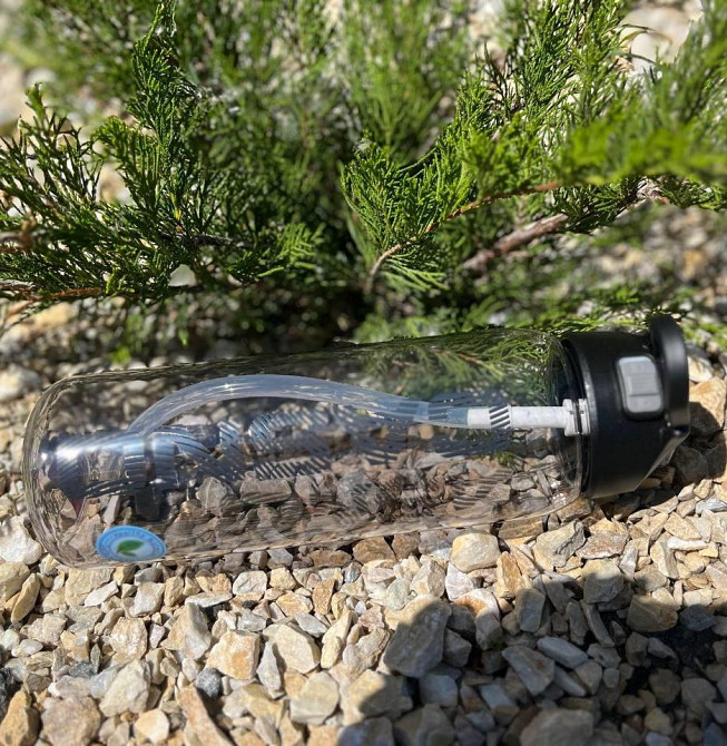 Пляшка для води CASNO 800 мл KXN-1257 Чорна Кам'янське - фото 5