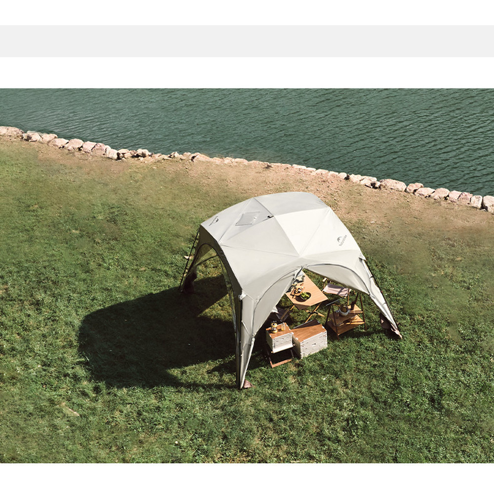 Підлога для тенту Naturehike CNK230WS014, 2.4 м*2,4 м, коричнева Київ - фото 4