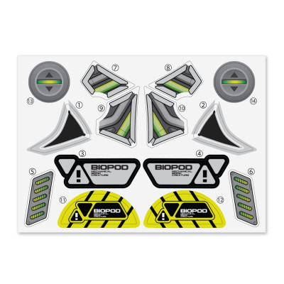 Интерактивная игрушка Silverlit Робозавр Biopod Cyberpunk Inmotion (88092) Винница - изображение 8