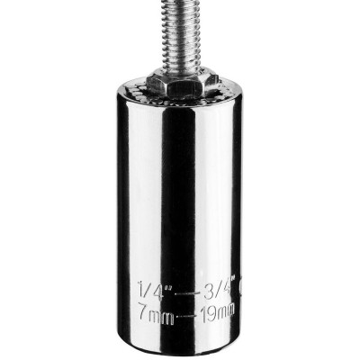 Головка торцевая Graphite универсальная 7-19мм + удлинитель (55H224) Винница - изображение 5