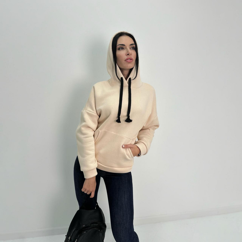 Женский теплый худи с капюшоном 