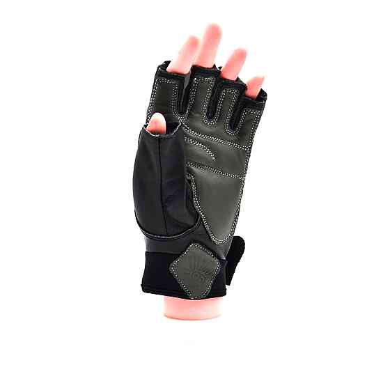 Перчатки для фітнесу MadMax MFG-820 MTi82 Black/Cool grey S Кам'янське
