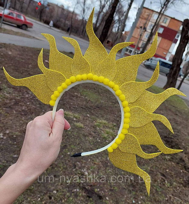 Обруч ободок Солнышко Кривой Рог - изображение 2