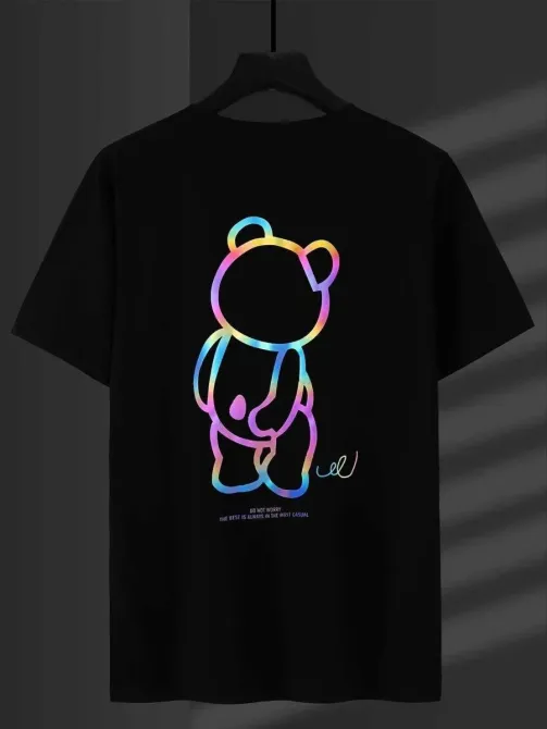 Футболка женская с принтом  42 Черная 2664082647 Днепр - изображение 1