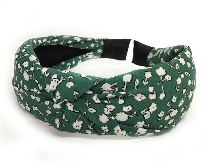 Обруч чалма для волос зеленый Киев - изображение 1