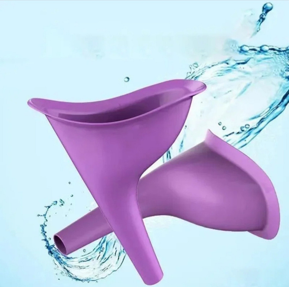 Складной дорожный писcуар 750 мл голубой Киев - изображение 4