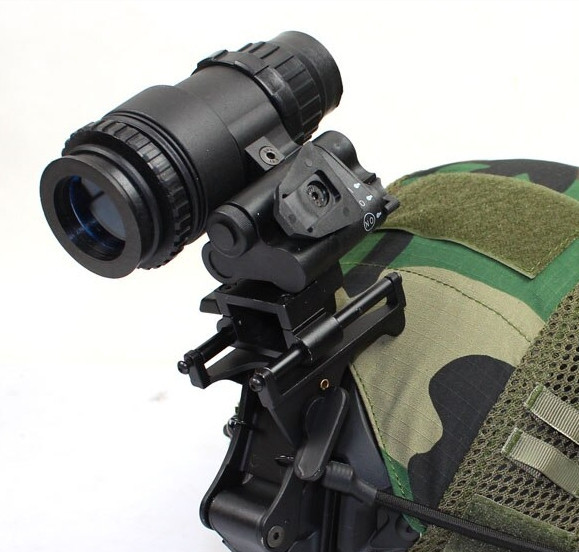 Прилад нічного бачення Монокуляр PVS-18 із кріпленням Wilcox L4G24 на шолом Вінниця - фото 6