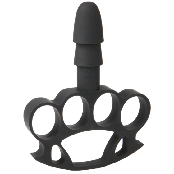 Держатель-кастет Doc Johnson с креплением Vac-U-Lock - Knuckle Up для игрушек Sex Aura Киев