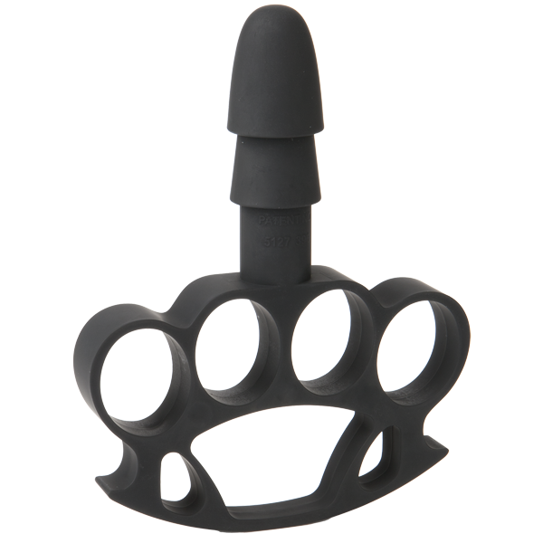 Держатель-кастет Doc Johnson с креплением Vac-U-Lock - Knuckle Up для игрушек Sex Aura Киев - изображение 2