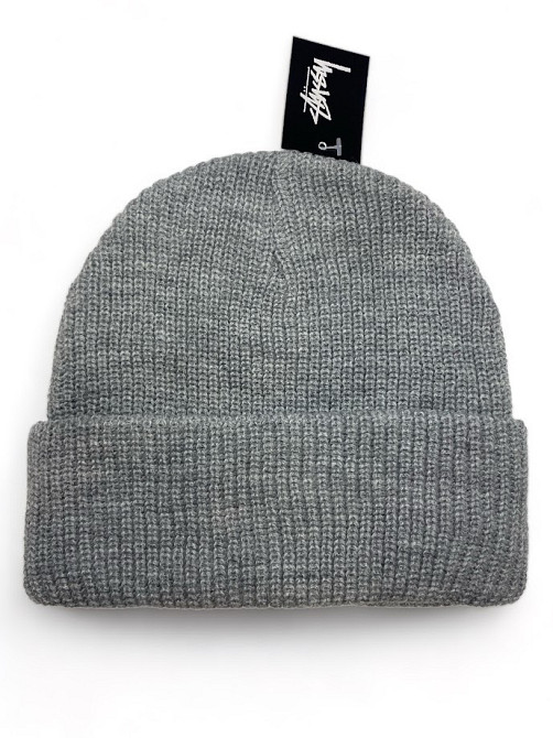 Шапка Stussy серый one size(р) Запорожье - изображение 2