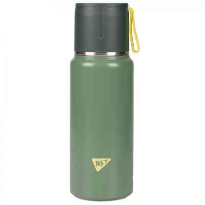 Поильник-непроливайка Yes Термос Fusion с чашкой, 420 мл, зеленый (708207) Винница