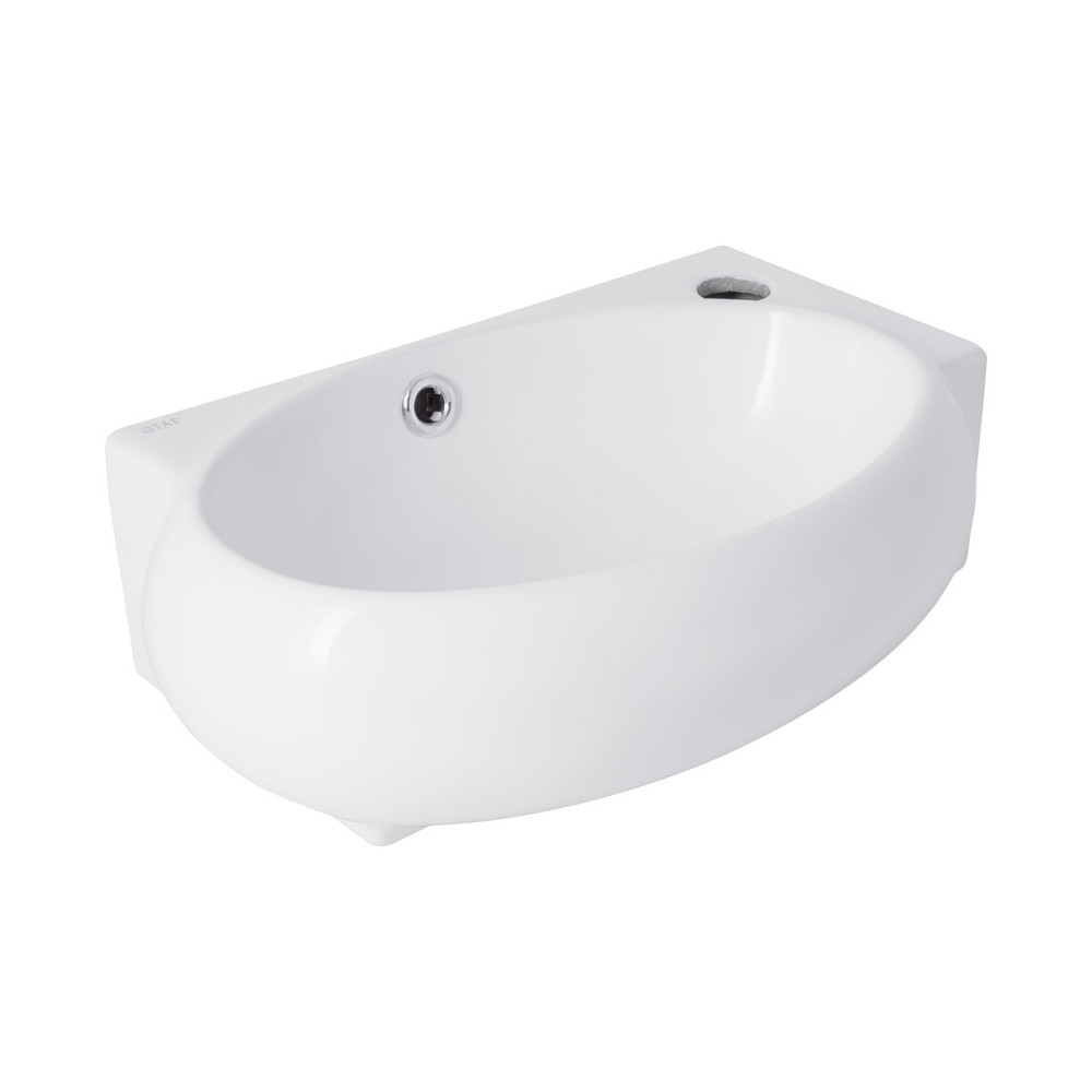 Раковина Qtap Leo 430x285x160 White QT11111008RW Київ - фото 1