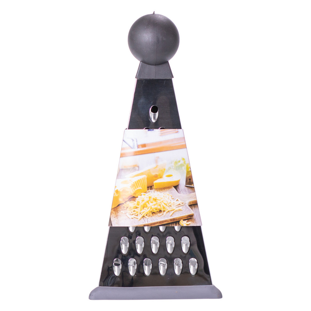 Конусна ручна терка з нержавіючої сталі з ручкою 11×11×23 (см) HP-8-8 Коломия - фото 6