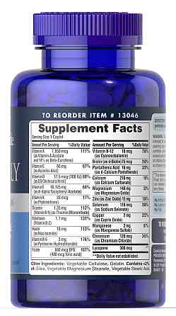 Мультивітаміни для чоловіків Puritan`s PrideMen's Multivitamin 100 таб Київ