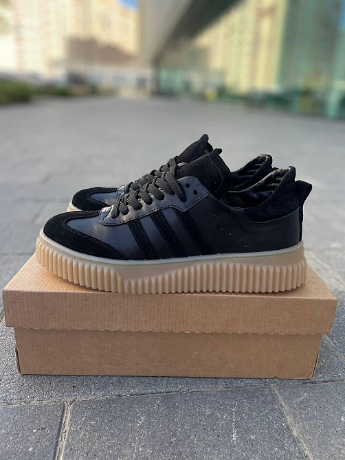 Dino Vittorio Кеди жіночі Dino Vittorio чорні шкіра+замша розмір 37-40 (5431) Коломыя - изображение 2