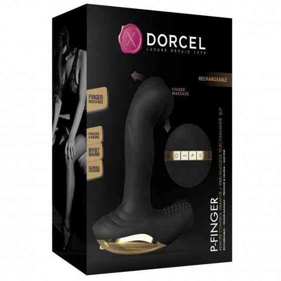 Вібромасажер з "масажем пальцем" для простати і вагіни Dorcel P-Finger Sex Aura Київ