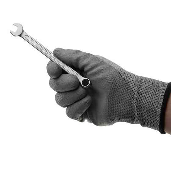 Ключ комбинированный, 9 мм, Cr-V, покрытие: сатин-хром, DIN3113, STORM INTERTOOL XT-1009 Киев