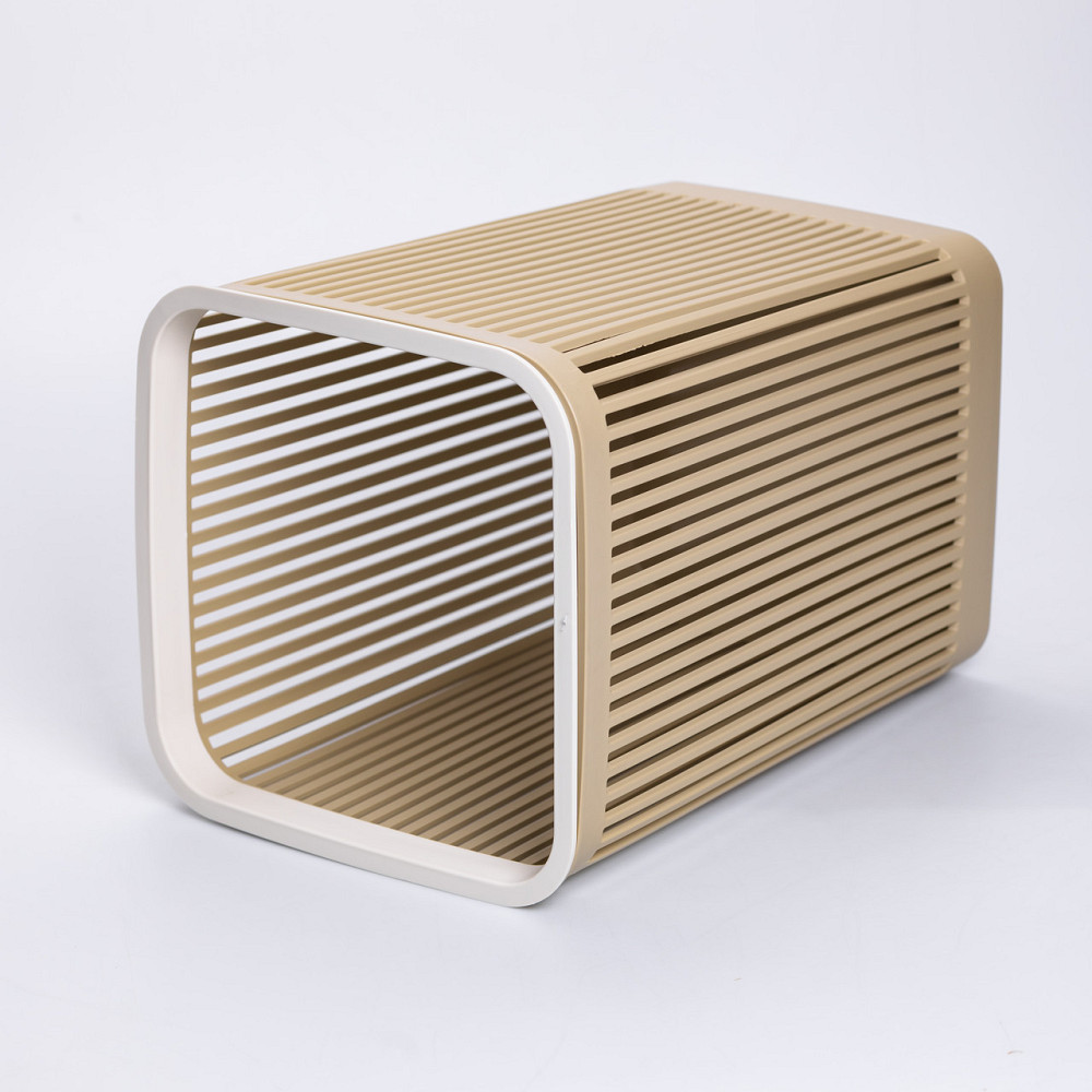 Коричнева корзина для сміття в офіс 8 л Київ - фото 2