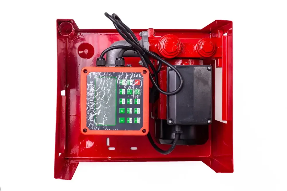 Міні-заправка LEX  для дизельного палива потужність 1850 Вт 40 літрів/хв заправна міні система з дисплеєм для СТО Львів - фото 2