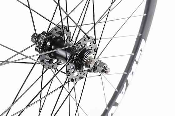 Колесо 26" переднє Disk-brake, обід алюмінієвий, втулка 14Gx36H, кріпл. гайка, "GRAVITY" (можл. подряпини) Київ