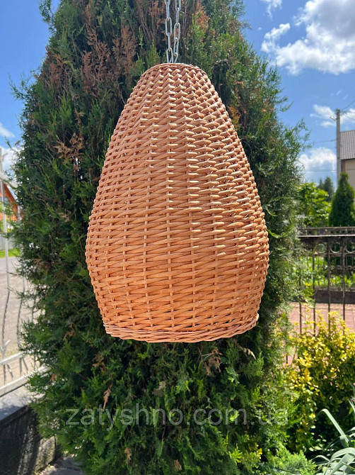 Красивая плетеная люстра Киев - изображение 8