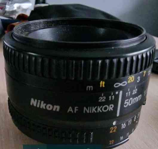 Объектив Nikon AF Nikkor 50mm f/1.8D Киев