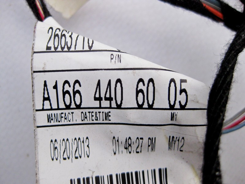 Mercedes-Benz  A1664406005 Джгут електропроводки від блоку керування до задніх дверей GL GLS X166 Одесса - изображение 3