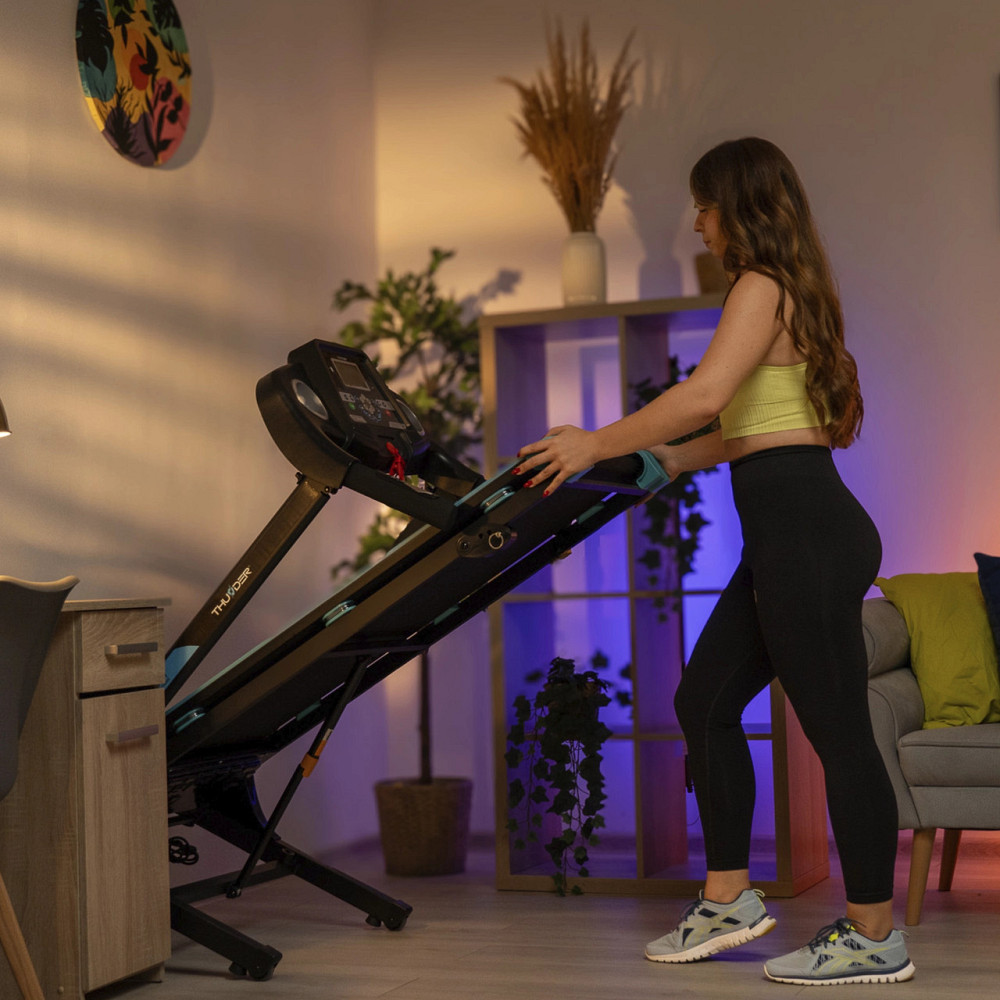 Бігова доріжка електрична THUNDER ICON-BLUE Київ - фото 4