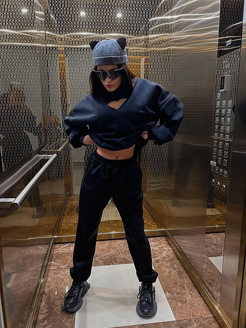 Женский прогулочный костюм трехнит на флисе Одесса - изображение 3