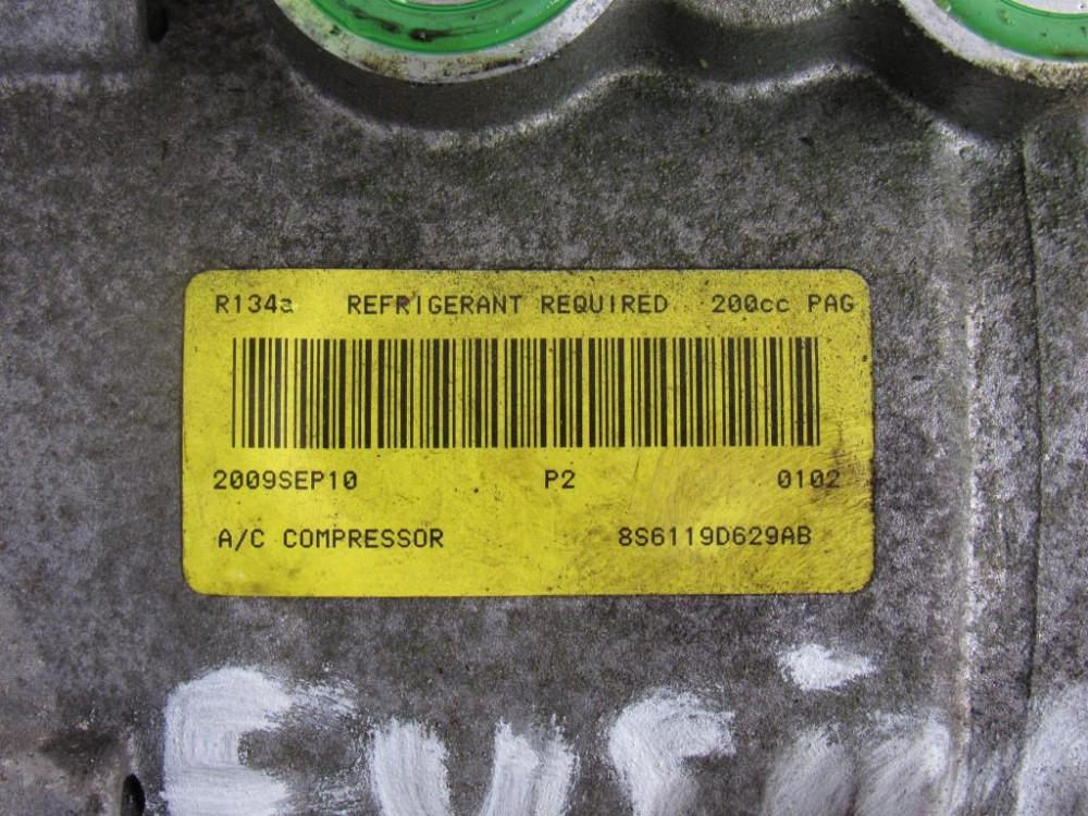 Компресор кондиціонера 1.4 / 1.6 бензин Ford Fusion 2002-2012 (8S61-19D629-AB) Ковель - изображение 5