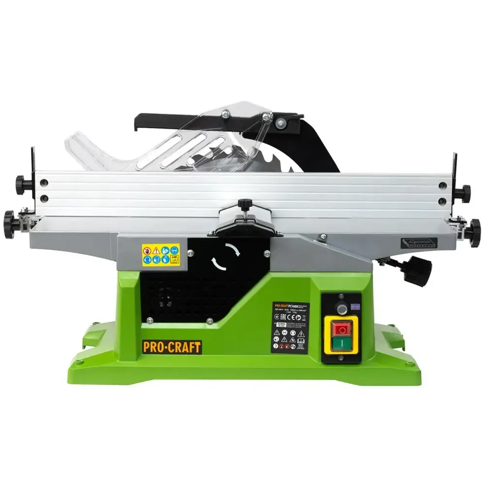 Стаціонарна циркулярна пила комбінована з фуганком Procraft PC1600 Коломия - фото 1