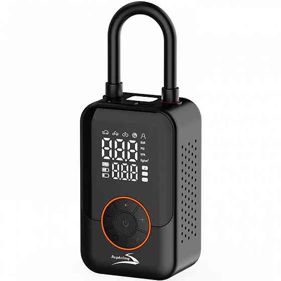 Автомобільний портативний компресор Aspiring Storm 5 70W Power Bank 4000 мАг/LED Винница