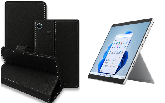 Книжка-трансформер для планшета Microsoft Surface Pro 5, Pro 6, Pro 7, Pro 7+, колір Black Київ
