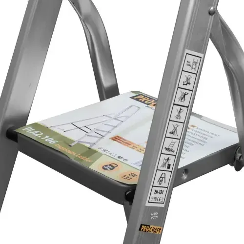 Лестница Procraft PLA2.106: Алюминиевая 5 ступенек для удобства в саду! Львов