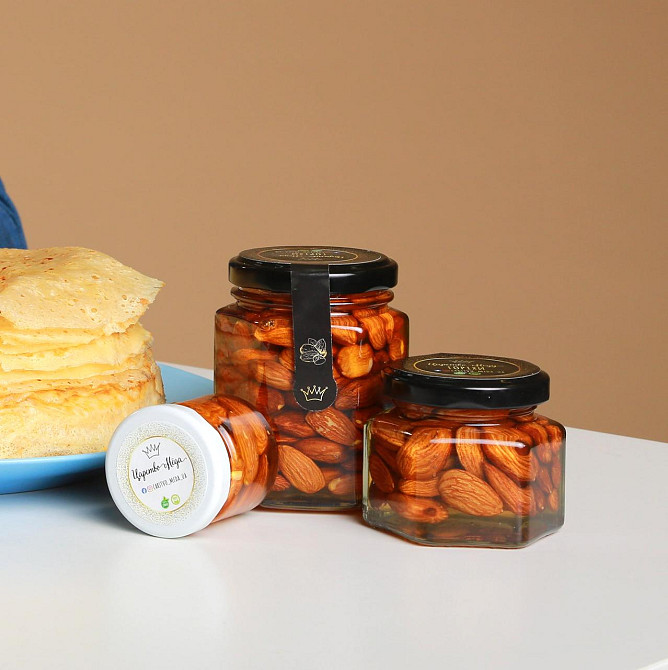 Орешки с медом весом 130 г. Вид – миндаль. Одесса - изображение 6