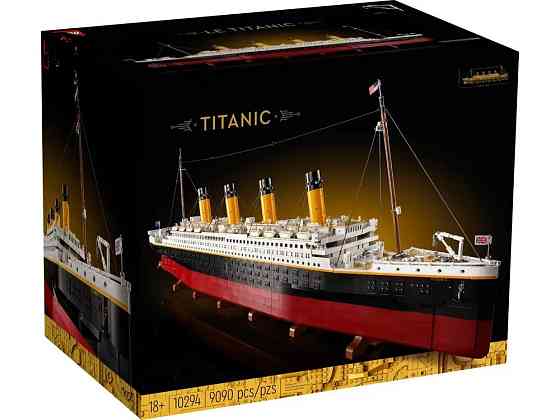 Конструктор Creator Expert Titanic (9090 деталей) — масштабна колекційна модель легендарного корабля Київ