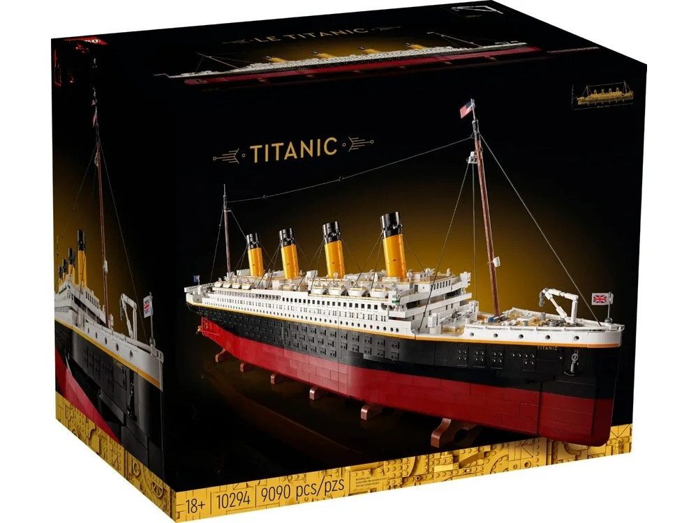Конструктор Creator Expert Titanic (9090 деталей) — масштабна колекційна модель легендарного корабля Київ - фото 1
