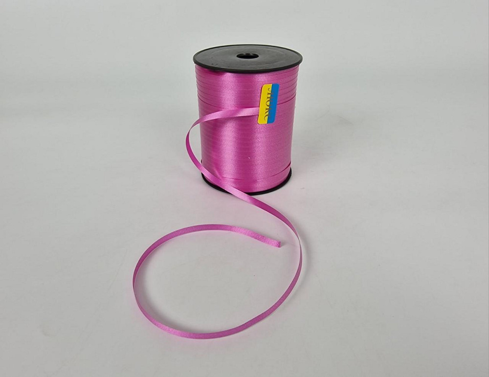 Стрічка для повітряних куль і подарунків 300 метрів малинова (1 пачка) Харків - фото 1