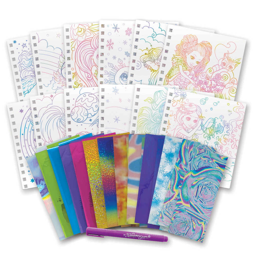 Набір для творчості – Скетчбук: Фантазійне мистецтво з фольги Дніпро - фото 3