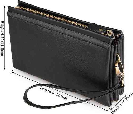 Мужской клатч Vintage 14455 Черный Киев