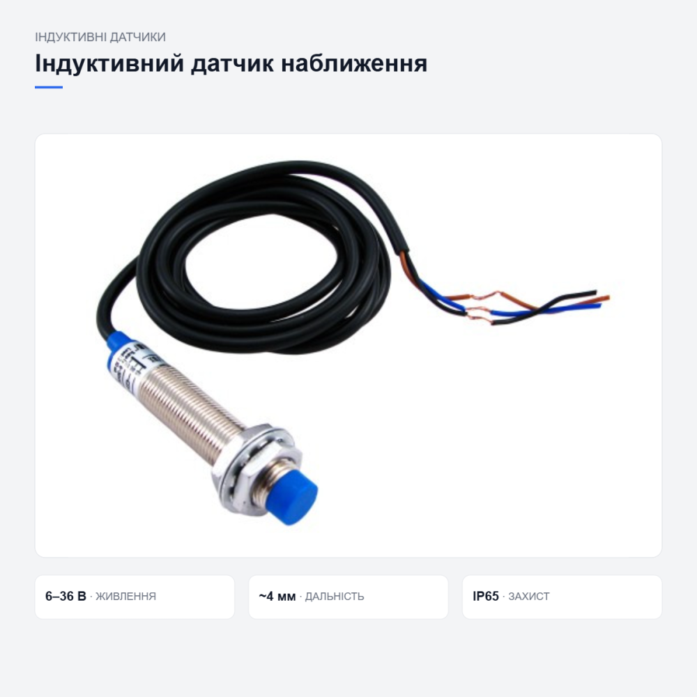 Индуктивный датчик приближения LJ12A3 Киев - изображение 11
