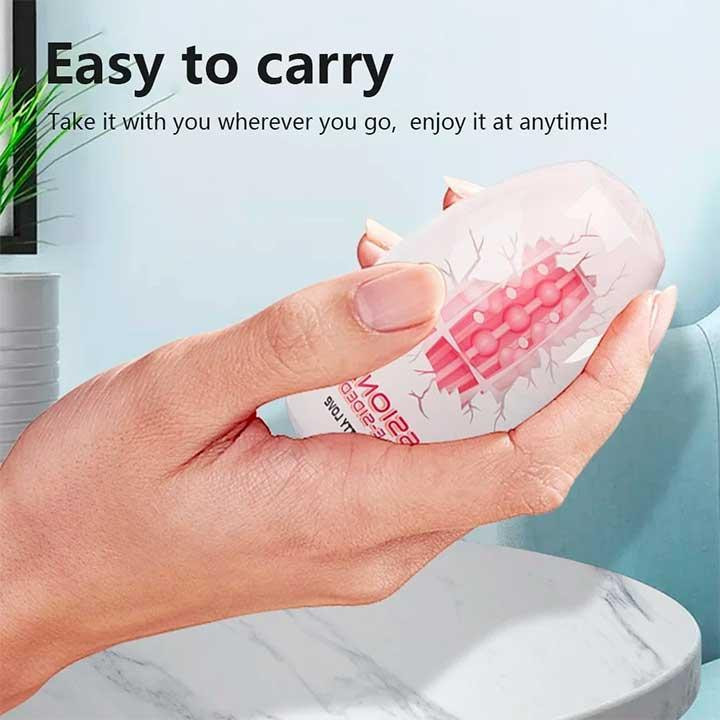 Яйце-мастурбатор Pretty Love рожевий Вінниця - фото 5