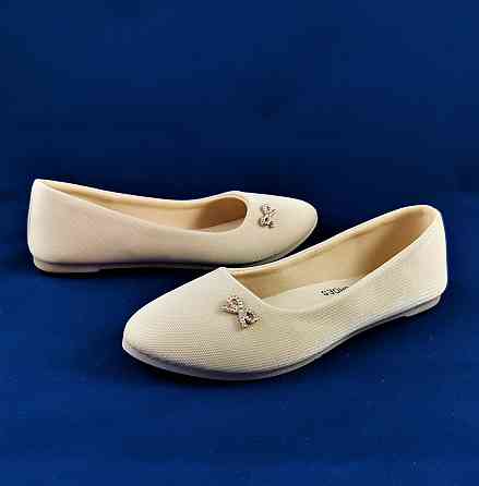 . Жіночі Балетки Бежеві Мокасини Туфлі (розміри: 37) - 150 Дніпро