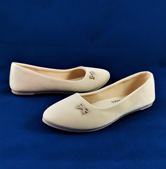 . Жіночі Балетки Бежеві Мокасини Туфлі (розміри: 37) - 150 Дніпро - фото 2