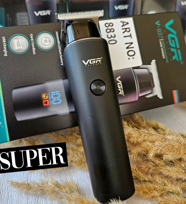 Триммер профессиональный для бороды VGR 937 Киев - изображение 6