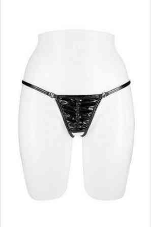 Трусики-стрінги з доступом Fashion Secret ANGELA Black Sex Aura Київ