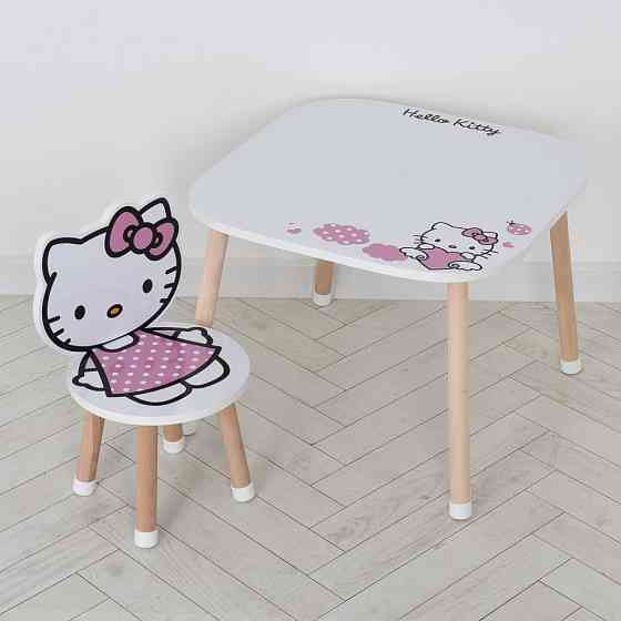 Дерев'яний дитячий столик M 502-7 зі стільчиком Вінниця