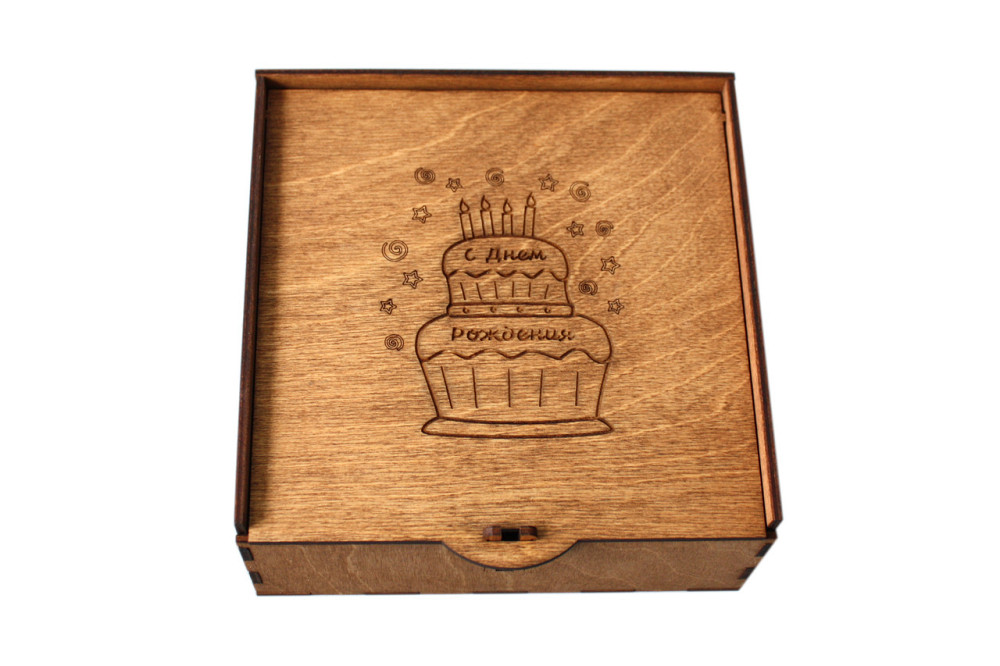 Подарункова коробка EKOSTAR 170х170х60 Київ - фото 1