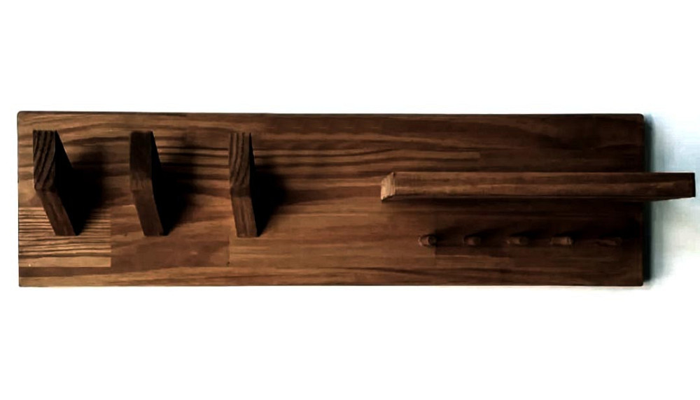 Вішалка для сумок "Тристайна" капучино Миколаїв - фото 1