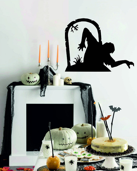 Декоративне настінне Панно «Кладливо», Декор на стіну 90*69 см, Чорний Київ - фото 3